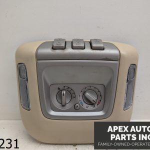 OEM 2004 Lincoln Navigator 5.4L Overhead Dome Light Climate Control Console