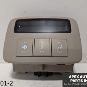 OEM 2005-2007 Cadillac DTS 4.6L Rear Heater A/C Climate Control Panel 15839545