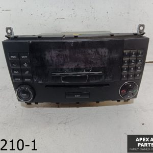 OEM 2005-2007 Mercedes C230 1.8L Radio Stereo Audio Head Unit AM FM CD Player