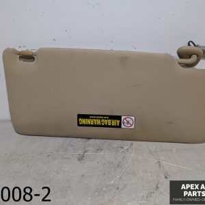 OEM 2005-2012 Acura RL 3.5L Driver Left Sun Visor Illuminated