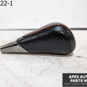 OEM 2005 Acura MDX 3.5L Shift Shifter Gear Knob Wood Leather Tan Brown