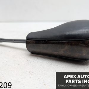 OEM 2005 BMW X5 3.0L Automatic Transmission Gear Shifter Knob Black Leather
