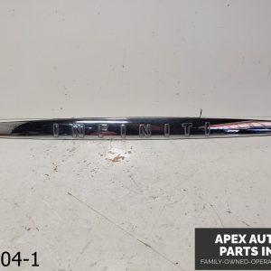 OEM 2006-2008 Infiniti FX35 3.5L Door Trunk Trim Garnish Chrome