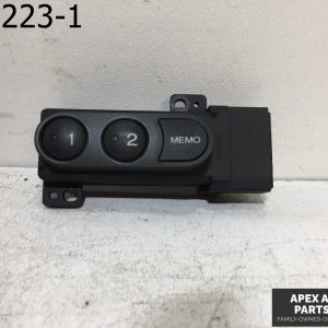 OEM 2006 Acura RL Front Left Driver Seat Memory Control Switch Button Black