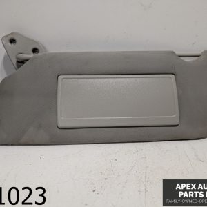 OEM 2006 Hummer H3 3.5L Tan Driver LH Cloth Sun Visor Shade