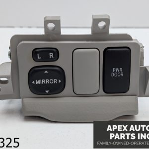 OEM 2006 Lexus RX 400h 3.3L Front Dash Wing Side Mirror Control Switch