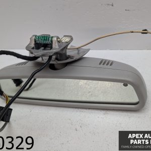 OEM 2006 Mercedes E500 5.0L INTERIOR REAR VIEW MIRROR GRAY