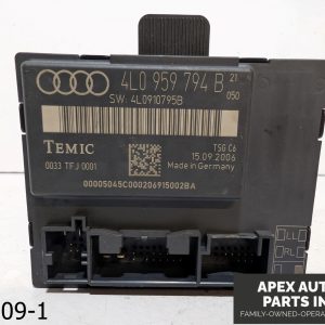 OEM 2007-2009 Audi Q7 3.6L Rear Right Passenger Door Computer Control Module