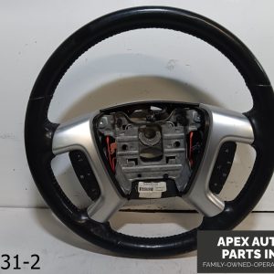 OEM 2007-2012 GMC Acadia 3.6L Steering Wheel Leather Audio Cruise