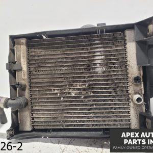 OEM 2007-2013 BMW X5 4.4L Right Engine Oil Cooler Auxiliary Radiator w/Shroud