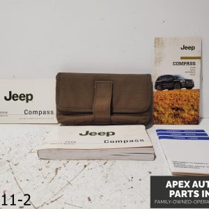 OEM 2007-2016 Jeep Compass 2.4L CANVAS CASE OWNERS MANUAL USER GUIDE