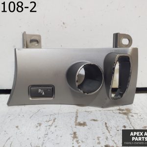 OEM 2007 BMW 750Li Power Start Button Ignition Key Slot Trim Panel PDC Switch