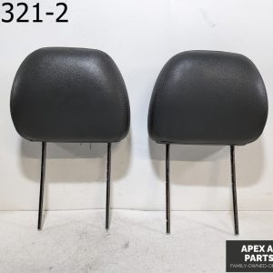 OEM 2007 Dodge Durango FRONT HEAD RESTS BLACK LEATHER