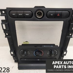 OEM 2007 Ford Mustang 4.0L Dash Radio Climate Control Panel Trim Switch
