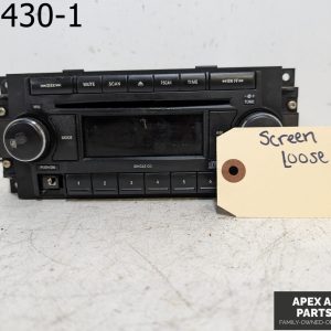 OEM 2007 Jeep Commander 4.7L AM FM RADIO MP3 CD AUX AUDIO HEAD UNIT 05064171AE