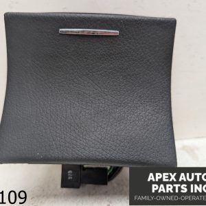 OEM 2007 Mercedes S550 5.5L Center Console Rear 12v plug lighted Black