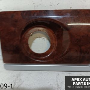 OEM 2008-2010 Chrysler Town & Country 3.8L woodgrain dash trim ignition bezel