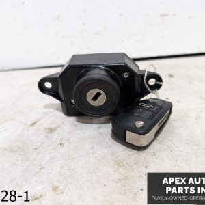 OEM 2008 Audi A6 3.1L MODULE UNIT IGNITION KEY SET