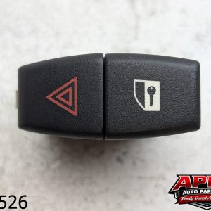 OEM 2008 BMW X3 3.0L front center dash door lock unlock switch hazard