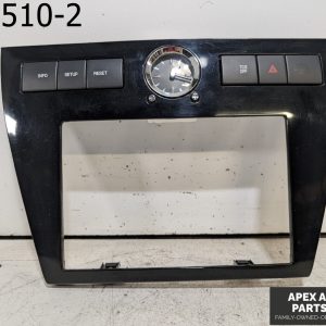 OEM 2008 Ford Fusion 3L CENTER DASH RADIO TRIM BEZEL W/ CLOCK 6N73-5404302-AKW