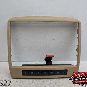 OEM 2008 Mercedes GL450 4.6L Seat Headrest Screen Monitor Display Trim