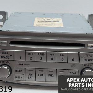 OEM 2008 Toyota Avalon 3.5L Am Fm Cd Player Radio Receiver