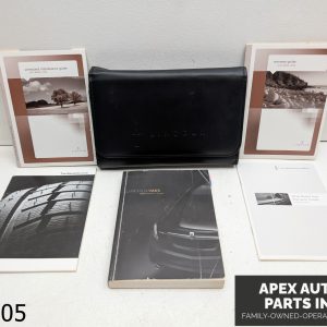 OEM 2009-2012 Lincoln MKS 3.7L LEATHER CASE OWNERS MANUAL OPERATORS USER GUIDE