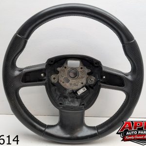 OEM 2009 Audi A4 2.0L 3-SPOKE STEERING WHEEL BLACK