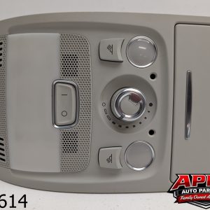 OEM 2009 Audi A4 2.0L Overhead Roof Console Dome Light Homelink Storage