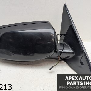 OEM 2009 BMW 650I 4.8L POWER PASSENGER RIGHT RH SIDE VIEW DOOR MIRROR BLACK