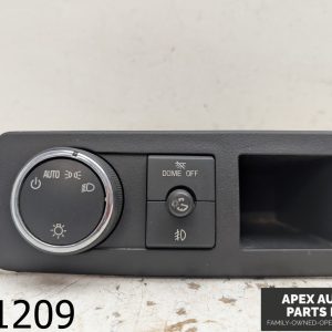 OEM 2009 Chevrolet Avalanche 5.3L Headlight Fog Light Switch