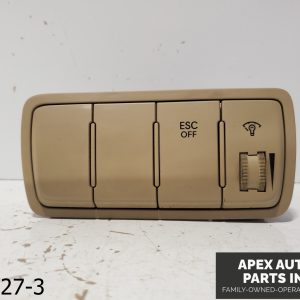 OEM 2009 Hyundai Genesis 3.8L PARK ASSIST LDWS ESC LIGHT DIMMER SWITCH TAN