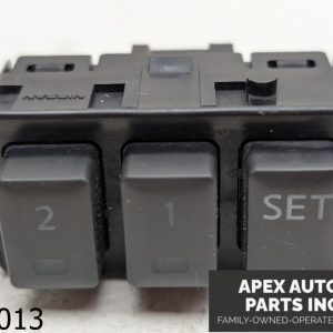 OEM 2009 Infiniti G37 G37x 3.7L  Driver Left Front Memory Seat Switch