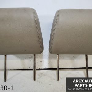 OEM 2009 Mazda CX-9 3.7L FRONT SEAT HEAD RESTS HEADRESTS PAIR LEATHER 2