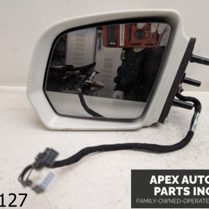 OEM 2009 Mercedes ML350 3.5L Power Side View Mirror Left Driver White