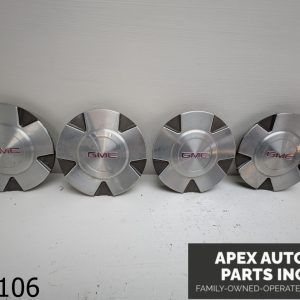 OEM 2010-2012 GMC Acadia center cap set of 4 chrome