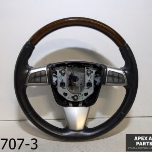OEM 2010-2016 Cadillac SRX 3.0L Steering Wheel Leather With Wood