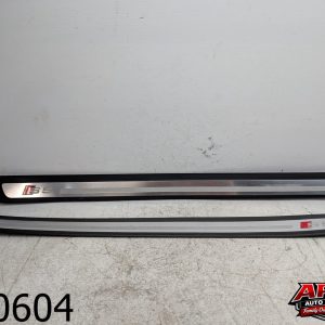 OEM 2010 Audi S5 3.0L Right Left Door Entry Sill Scuff Trim Cover Plates SET