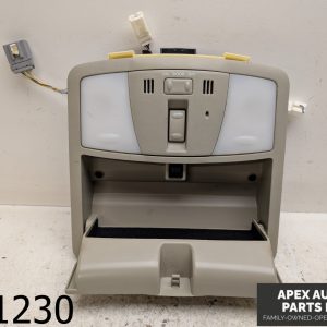 OEM 2010 Infiniti G37 Overhead Console Dome Map Lights Lamp with Sunroof Switch