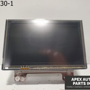 OEM 2010 Nissan Maxima 3.5L Dash Display TV Screen