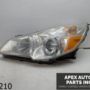 OEM 2010 Subaru Outback 2.5L Left LH Driver Side Headlight Lamp