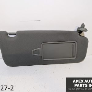 OEM 2011-2013 Kia Sorento 2.4L Passenger Sun Visor Sunvisor Gray