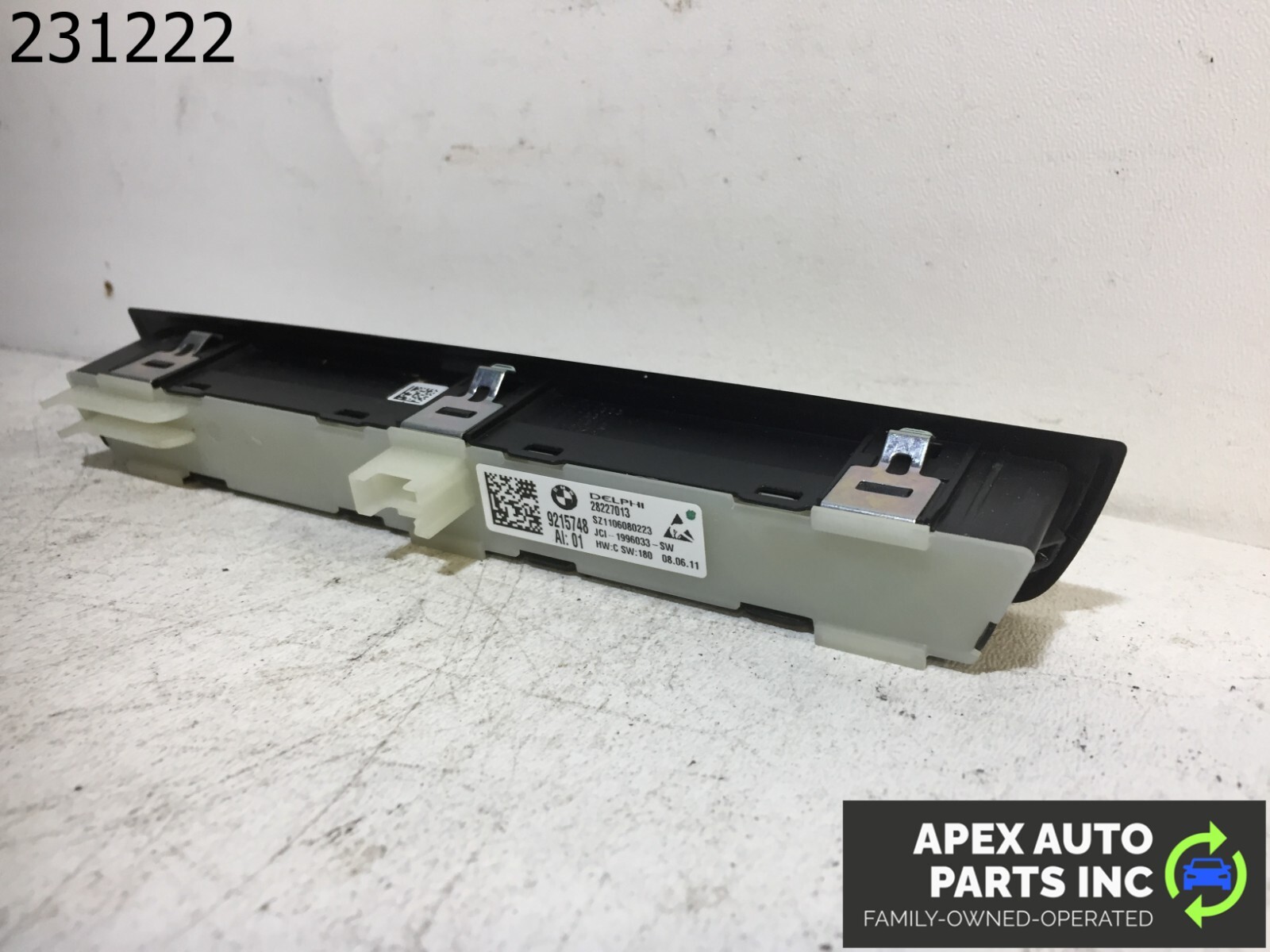 OEM 2011 BMW 550i Front Left Driver Seat Memory Control Switch Panel - Image 7