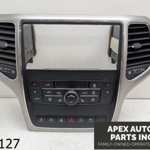OEM 2011 Jeep Grand Cherokee 5.7L RADIO 8.4" bezel AIR A/C CLIMATE CONTROL