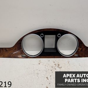 OEM 2011 Volkswagen CC 2.0L Trim Cover Bezel Panel Speedometer Instrument