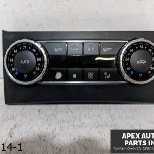 OEM 2012-2014 Mercedes C250 3.0L AC A/C Heater Climate Control w/ Trim