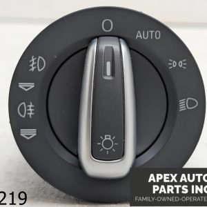 OEM 2012 Audi Q7 3.0L DASHBOARD HEADLIGHT FOG LIGHT LAMP CONTROL SWITCH