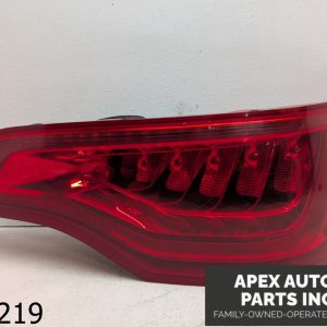OEM 2012 Audi Q7 3.0L Passenger Right Tail Light Gate Mounted
