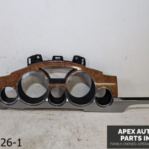 OEM 2012 Buick Enclave 3.6L SPEEDOMETER GAUGE CLUSTER TRIM BEZEL woodgrain
