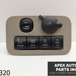 OEM 2012 Lincoln MKT 3.5L LUMBAR SWITCH PANEL